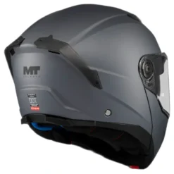 Kask szczękowy MT ATOM 2 SV PURE GREY szary