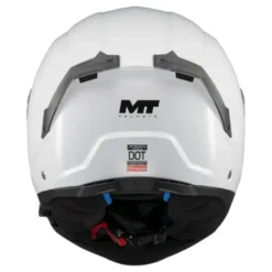 Kask szczękowy MT ATOM 2 SV PURE WHITE biały