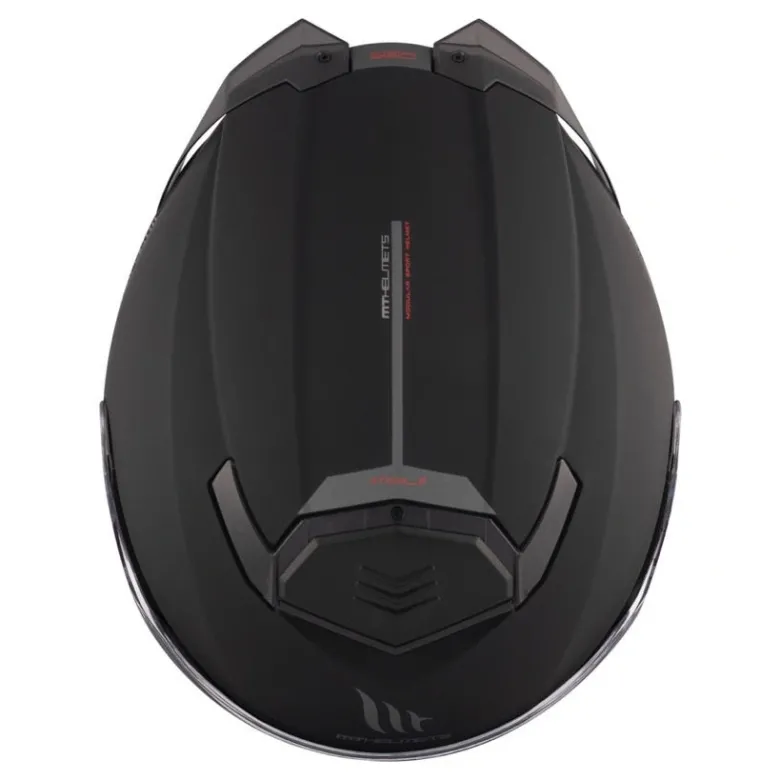 Kask szczękowy MT ATOM 2 SV SOLID MATT BLACK czarny mat
