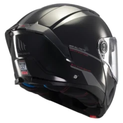 Kask szczękowy MT ATOM 2 SV SOLID GLOSS BLACK czarny