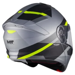 Kask szczękowy MT GENESIS R SV CHEEKY C3 MATT szary żółty fluo czarny