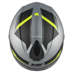 Kask szczękowy MT GENESIS R SV CHEEKY C3 MATT szary żółty fluo czarny