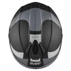 Kask szczękowy MT GENESIS R SV LANCER B12 MATT czarny szary biały