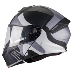 Kask szczękowy MT GENESIS R SV LANCER B12 MATT czarny szary biały
