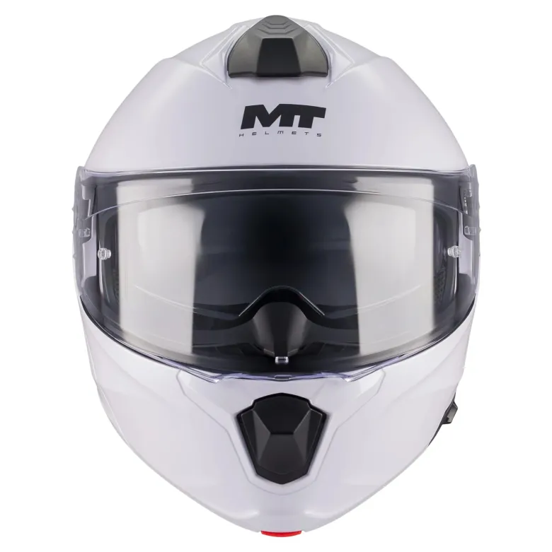 Kask szczękowy MT GENESIS R SV PURE A0 GLOSS biały