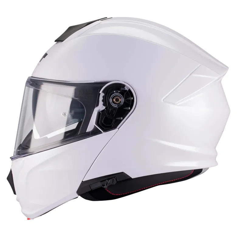 Kask szczękowy MT GENESIS R SV PURE A0 GLOSS biały