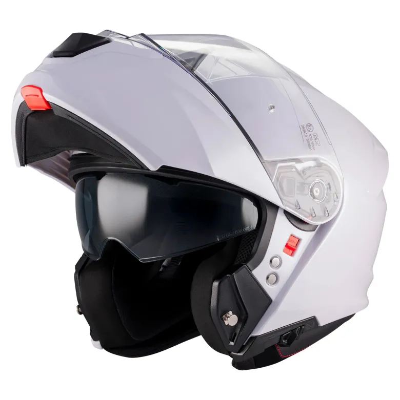 Kask szczękowy MT GENESIS R SV PURE A0 GLOSS biały