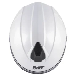Kask szczękowy MT GENESIS R SV PURE A0 GLOSS biały