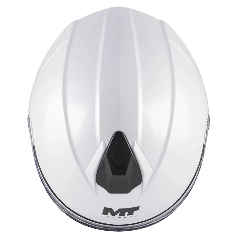 Kask szczękowy MT GENESIS R SV PURE A0 GLOSS biały