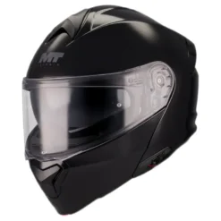 Kask szczękowy MT GENESIS SV PURE BLACK czarny