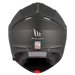 Kask szczękowy MT GENESIS SV SOLID MATT BLACK czarny mat