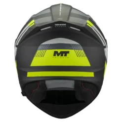 Kask szczękowy MT GENESIS SV STROKE GREY/WHITE/YELLOW BLACK szary biały żółty