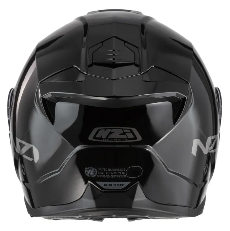 Kask szczękowy NZI COMBI 3 DUO BLACK czarny