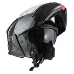 Kask szczękowy NZI COMBI 3 DUO BLACK czarny