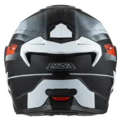 Kask szczękowy NZI COMBI 3 DUO METRIC BLACK RED MATT czarny czerwony