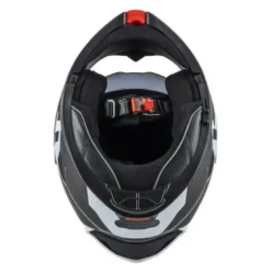 Kask szczękowy NZI COMBI 3 DUO METRIC BLACK RED MATT czarny czerwony