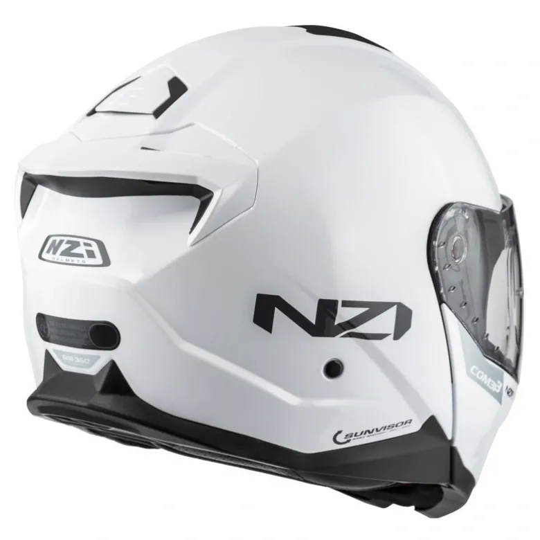 Kask szczękowy NZI COMBI 3 DUO WHITE biały