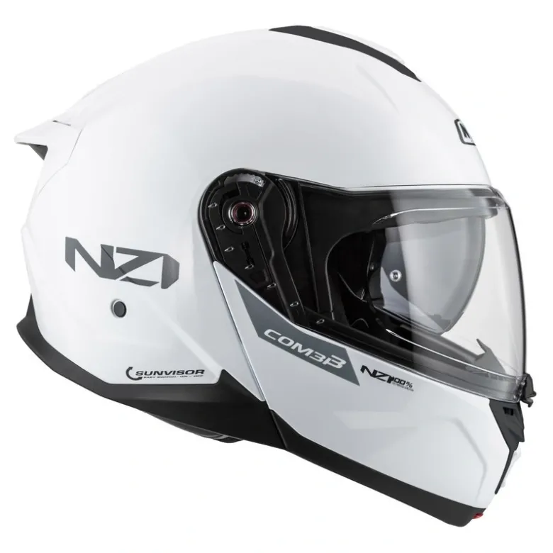 Kask szczękowy NZI COMBI 3 DUO WHITE biały