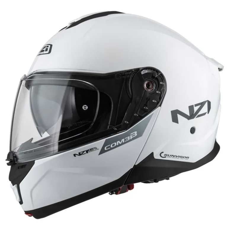 Kask szczękowy NZI COMBI 3 DUO WHITE biały