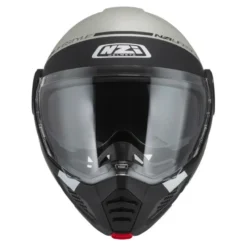 Kask szczękowy NZI MINIMOD INVOLT GREY BLACK GREY MATT szary czarny