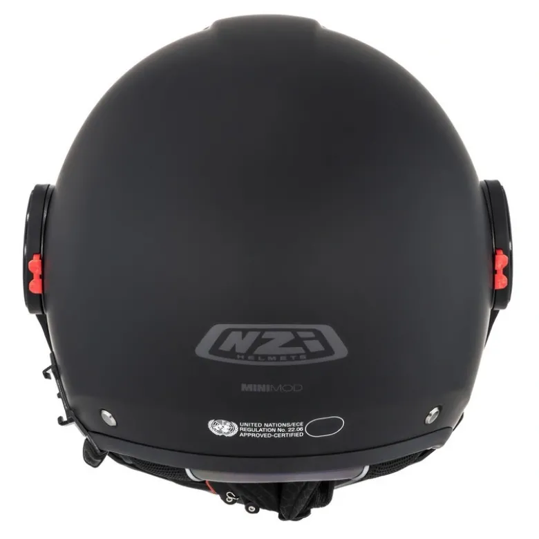 Kask szczękowy NZI MINIMOD MATT BLACK czarny mat