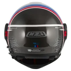 Kask szczękowy NZI MINIMOD WATSON WHITE BLACK POWER biały czarny