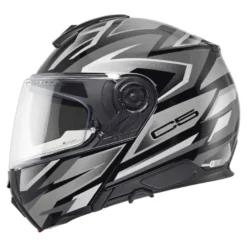 Kask szczękowy SCHUBERTH C5 ECE ZENITH BLACK szary biały czarny