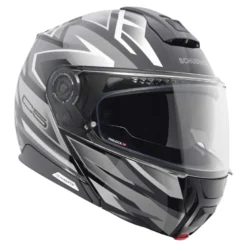 Kask szczękowy SCHUBERTH C5 ECE ZENITH BLACK szary biały czarny