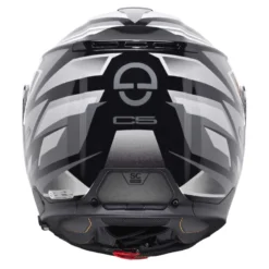 Kask szczękowy SCHUBERTH C5 ECE ZENITH BLACK szary biały czarny