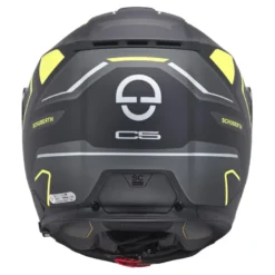 Kask szczękowy SCHUBERTH C5 ECE OMEGA YELLOW czarny żółty fluo