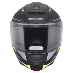 Kask szczękowy SCHUBERTH C5 ECE OMEGA YELLOW czarny żółty fluo