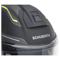 Kask szczękowy SCHUBERTH C5 ECE OMEGA YELLOW czarny żółty fluo