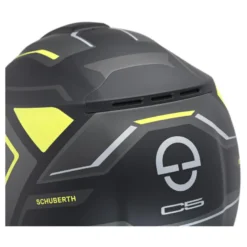 Kask szczękowy SCHUBERTH C5 ECE OMEGA YELLOW czarny żółty fluo