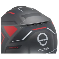 Kask szczękowy SCHUBERTH C5 ECE OMEGA ANTHRACITE czarny szary czerwony