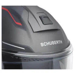 Kask szczękowy SCHUBERTH C5 ECE OMEGA ANTHRACITE czarny szary czerwony