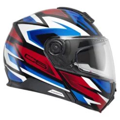 Kask szczękowy SCHUBERTH C5 ECE ZENITH BLUE biały niebieski czerwony
