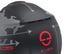 Kask szczękowy SCHUBERTH C5 ECE GLOBE BLACK czarny
