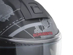 Kask szczękowy SCHUBERTH C5 ECE GLOBE BLACK czarny