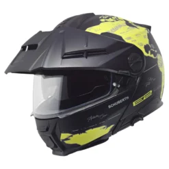 Kask szczękowy SCHUBERTH E2 ECE ATLAS YELLOW czarny żółty fluo
