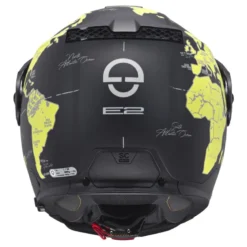 Kask szczękowy SCHUBERTH E2 ECE ATLAS YELLOW czarny żółty fluo