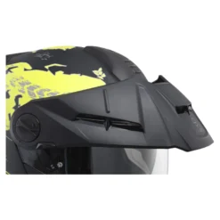 Kask szczękowy SCHUBERTH E2 ECE ATLAS YELLOW czarny żółty fluo