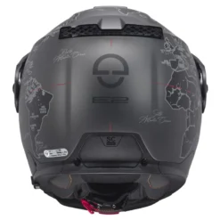 Kask szczękowy SCHUBERTH E2 ECE ATLAS ANTHRACITE czarny szary czerwony