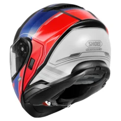 Kask szczękowy SHOEI NEOTEC 3 SHARPEN TC-10 czarny czerwony niebieski