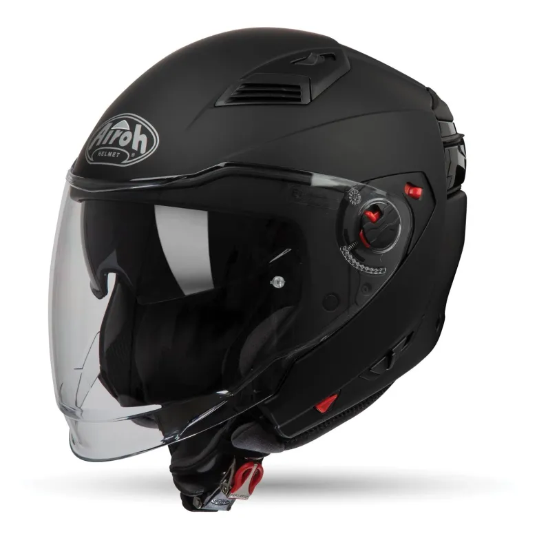 Kask szczękowy z wypinaną szczęką Airoh EXECUTIVE COLOR BLACK MATT czarny mat