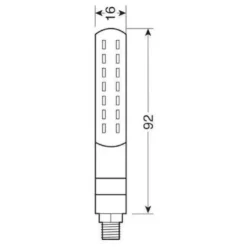 Kierunkowskazy LAMPA LINE SQ REAR