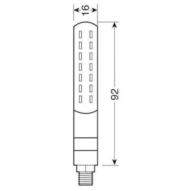 Kierunkowskazy LAMPA LINE SQ REAR