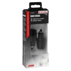 Końcówki kierownicy LAMPA BAR ENDS BLACK