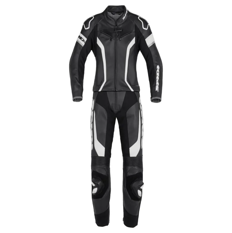 Kombinezon dwuczęściowy damski SPIDI LASER TOURING LADY BLACK/WHITE czarny biały