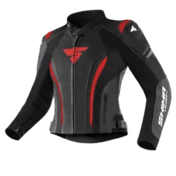 Kombinezon dwuczęściowy damski SHIMA MIURA 2.0 BLACK/RED czarny czerwony biały