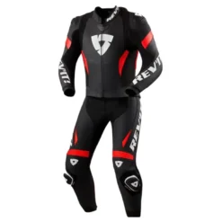 Kombinezon dwuczęściowy REVIT ARGON 3 BLACK/NEON RED czarny czerwony fluo